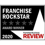 Franchise Rockstar logo honoring Sean Rotolo of Oxi Fresh Carpet Cleaning of Jacksonville Beaches, FL