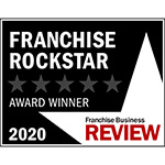 Franchise Rockstar logo honoring Sean Rotolo of Oxi Fresh Carpet Cleaning of Orange Park, FL