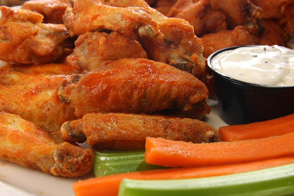 Bufallo Wings with Tasty Ranch Dressing